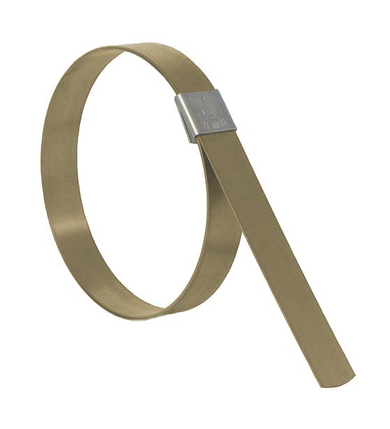 Band-it Center Punch Style Preformed Clamp - Galvanized Carbon Steel CP1099