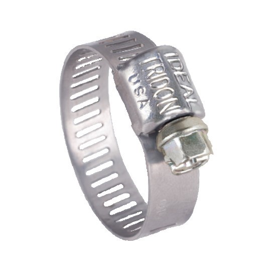 Micro-Gear Stainless Steel Worm-Gear Clamp 62M44