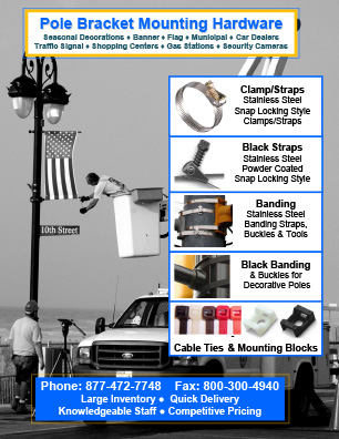 Pole Bracket Mounting Hardware Brochure