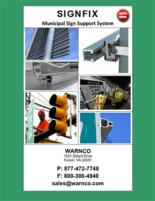 Singfix Municipal Sign Support System