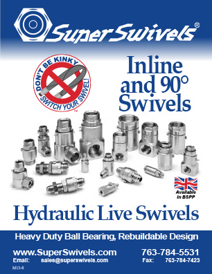 Super Swivels Hydraulic Live Swivels